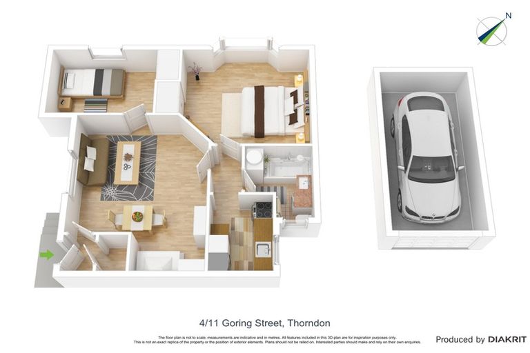 Photo of property in 4/11 Goring Street, Thorndon, Wellington, 6011