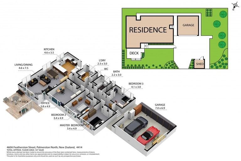 Photo of property in 460a Featherston Street, Palmerston North, 4414