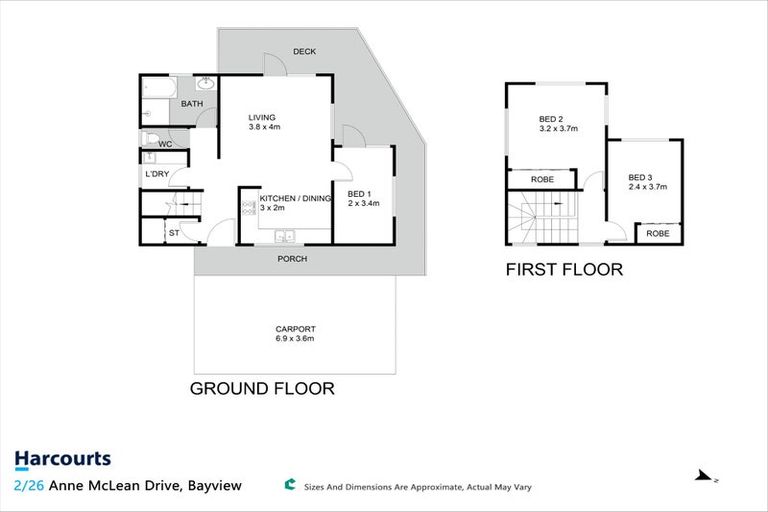 Photo of property in 2/26 Anne Mclean Drive, Bayview, Auckland, 0629