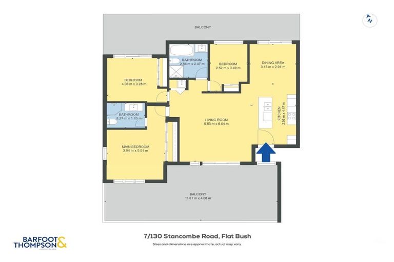 Photo of property in 7/130 Stancombe Road, Flat Bush, Auckland, 2016