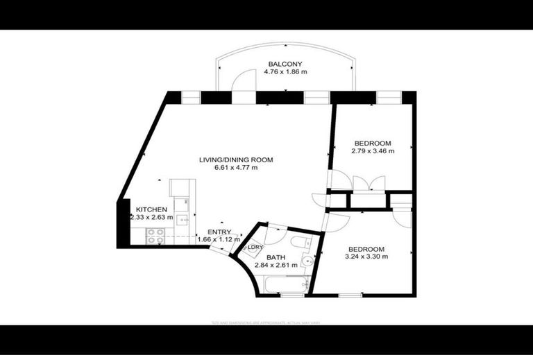 Photo of property in Columbia Apartments, 9/32 Cuba Street, Te Aro, Wellington, 6011