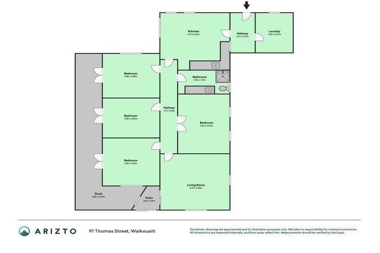 Photo of property in 91 Thomas Street, Waikouaiti, 9510