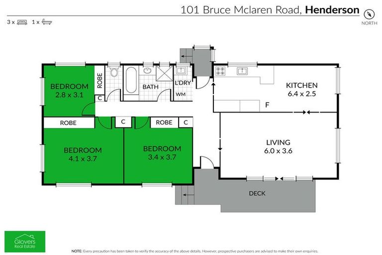 Photo of property in 101 Bruce Mclaren Road, Henderson, Auckland, 0612
