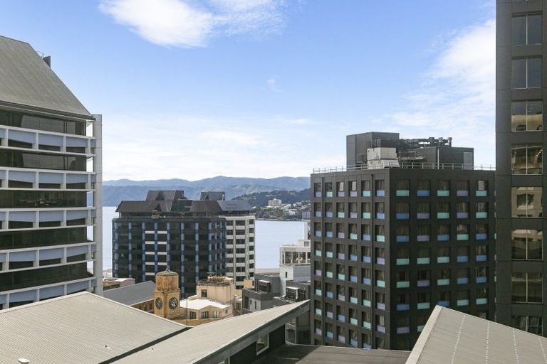 Photo of property in Orange Apartments/victoria Centr, 705/169 The Terrace, Wellington Central, Wellington, 6011