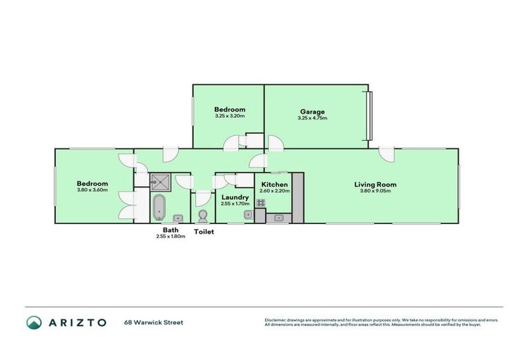 Photo of property in 68 Warwick Street, Feilding, 4702