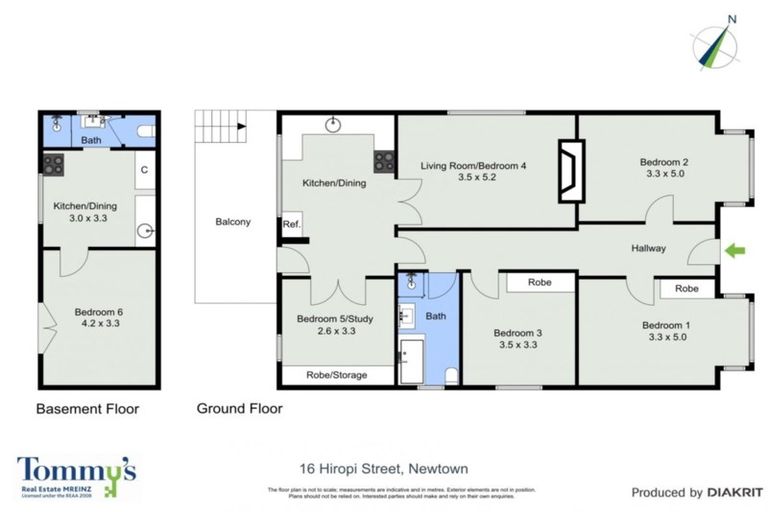 Photo of property in 16 Hiropi Street, Newtown, Wellington, 6021