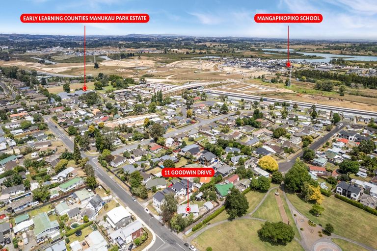 Photo of property in 11 Goodwin Drive, Rosehill, Papakura, 2113
