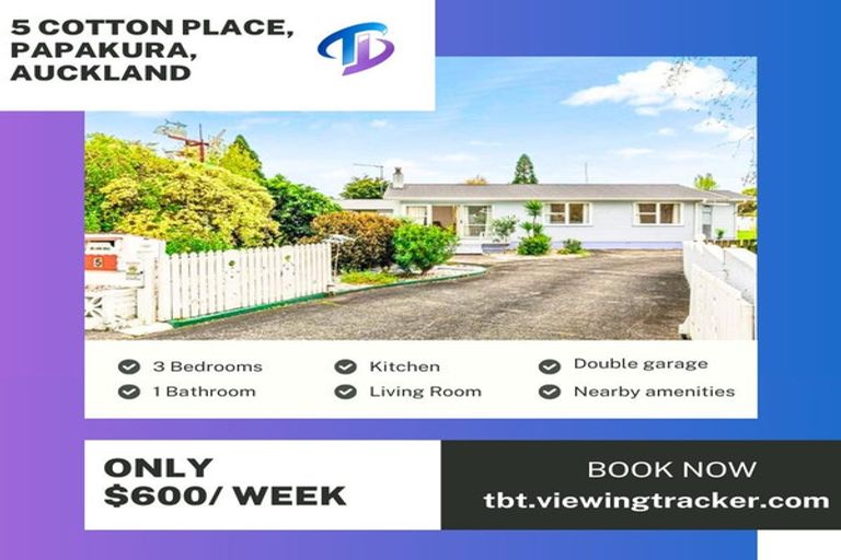 Photo of property in 5 Cotton Place, Opaheke, Papakura, 2113