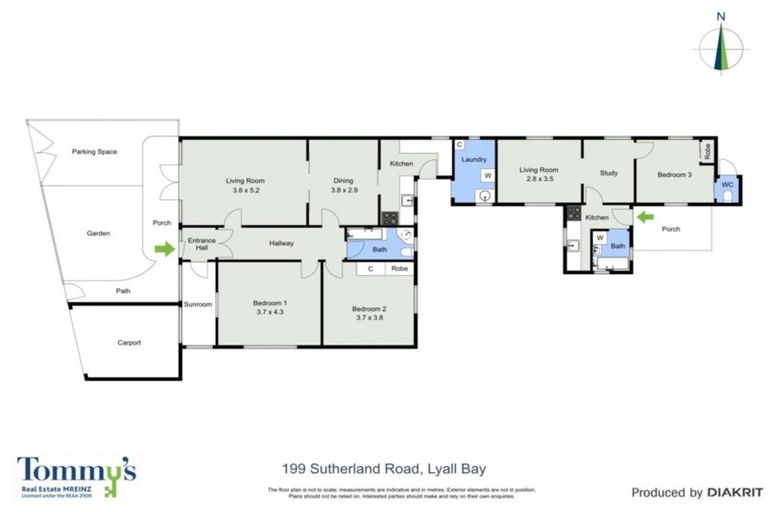 Photo of property in 199 Sutherland Road, Lyall Bay, Wellington, 6022