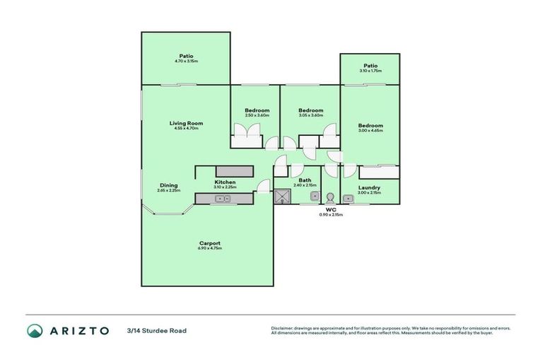 Photo of property in 3/14 Sturdee Road, Manurewa, Auckland, 2102