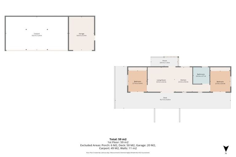 Photo of property in 46 Bathgates Road, Waimate, 7980