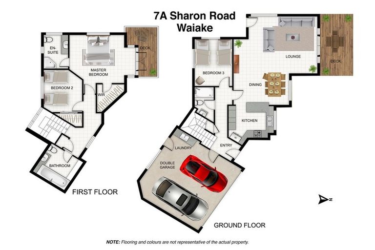 Photo of property in 1/7 Sharon Road, Waiake, Auckland, 0630