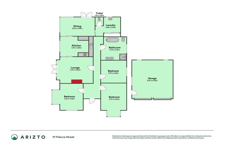 Photo of property in 91 Pakura Street, Te Awamutu, 3800