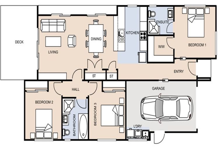 Photo of property in 8 Kereru Street, Marton, 4710