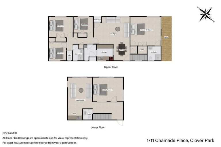 Photo of property in 1/11 Chamade Place, Clover Park, Auckland, 2019