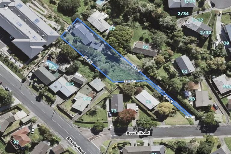 Photo of property in 69 Peach Road, Glenfield, Auckland, 0629