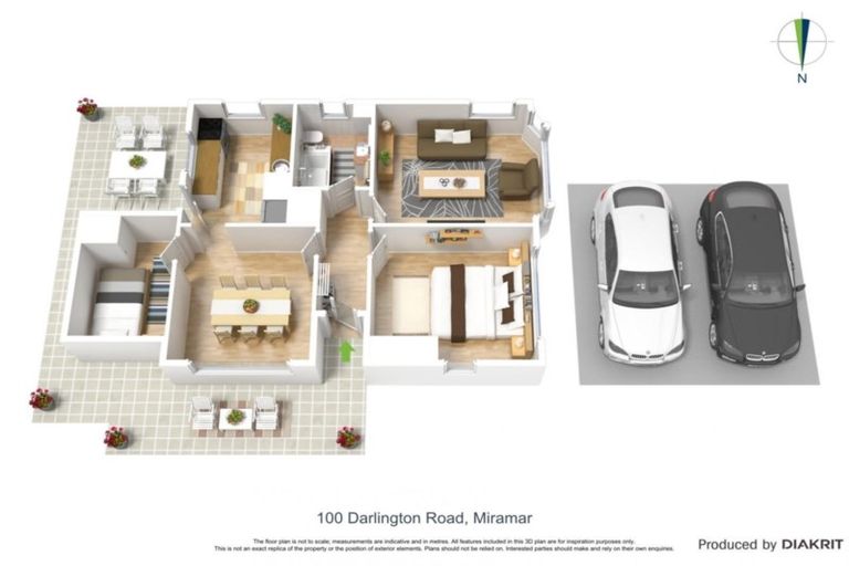 Photo of property in 100 Darlington Road, Miramar, Wellington, 6022