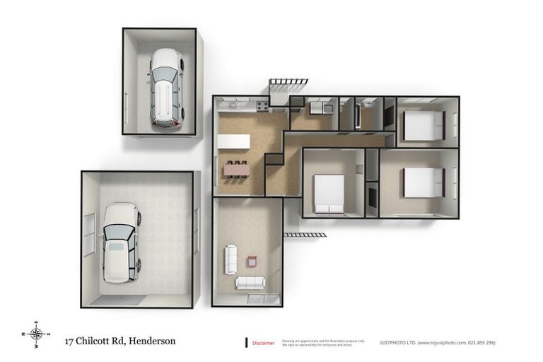 Photo of property in 17 Chilcott Road, Henderson, Auckland, 0612