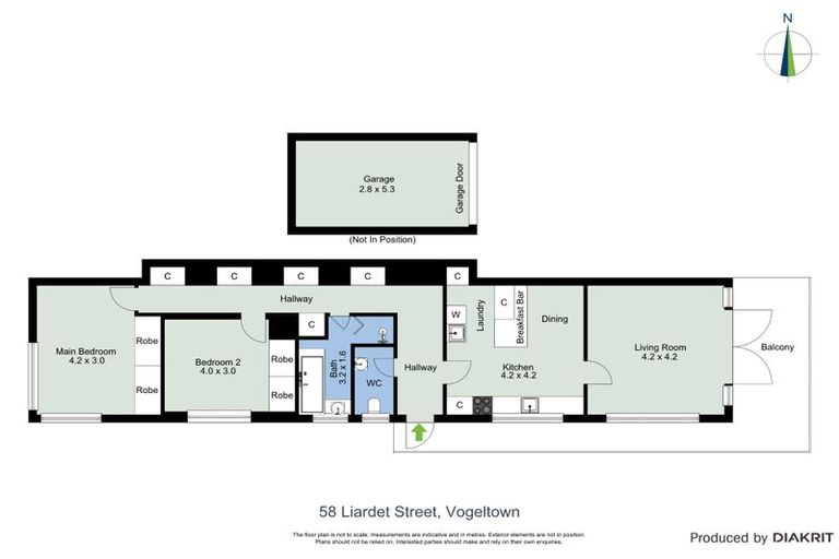 Photo of property in 58 Liardet Street, Vogeltown, Wellington, 6021