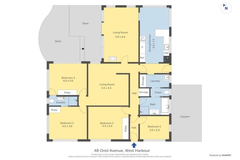 Photo of property in 48 Oreil Avenue, West Harbour, Auckland, 0618