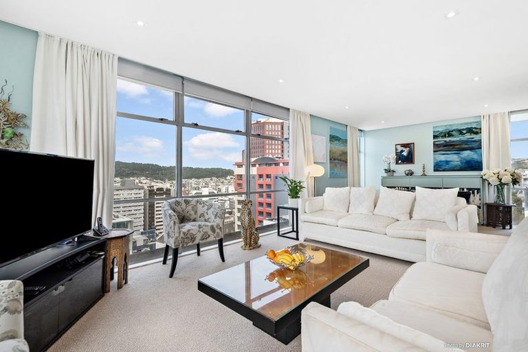Photo of property in Jellicoe Towers, 191 The Terrace, Wellington Central, Wellington, 6011