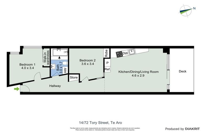 Photo of property in Century City Apartments, 14/72 Tory Street, Te Aro, Wellington, 6011