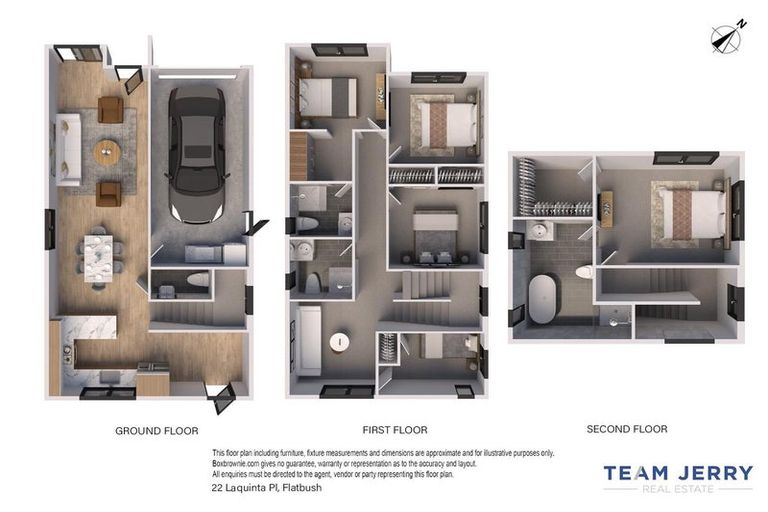 Photo of property in 22 Laquinta Place, Flat Bush, Auckland, 2019