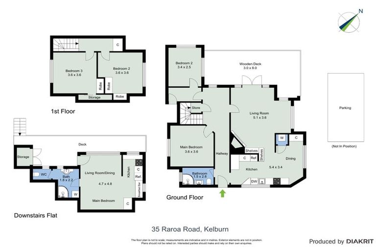 Photo of property in 35 Raroa Road, Kelburn, Wellington, 6012