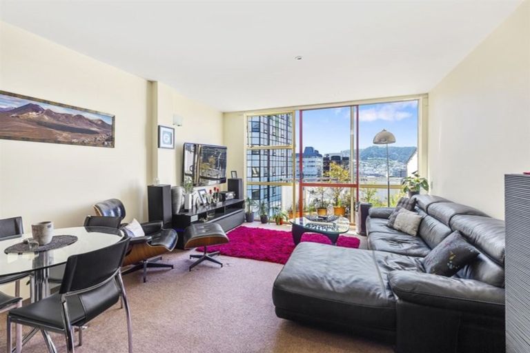Photo of property in Sirocco Apartments, 818/8 Church Street, Wellington Central, Wellington, 6011