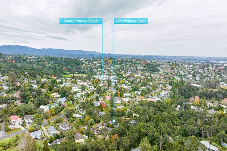 Photo of property in 1/22 Wirihana Road, Titirangi, Auckland, 0604
