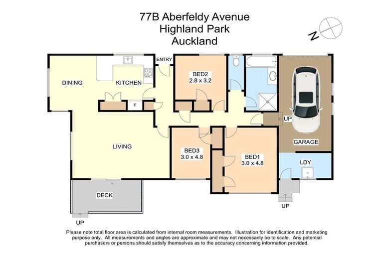Photo of property in 2/77 Aberfeldy Avenue, Highland Park, Auckland, 2010