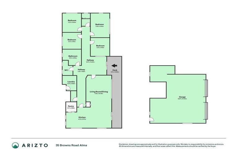 Photo of property in 35 Browns Road, Alma, Oamaru, 9491