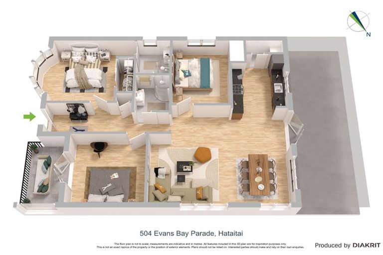 Photo of property in 504 Evans Bay Parade, Hataitai, Wellington, 6021