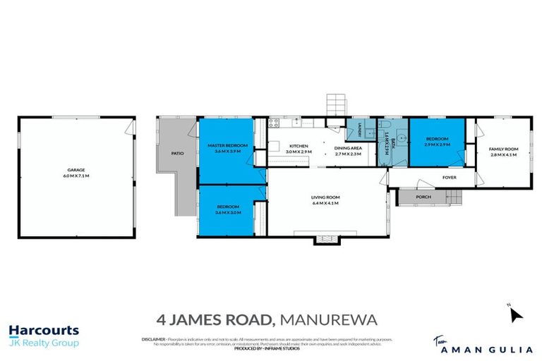 Photo of property in 4 James Road, Manurewa, Auckland, 2102