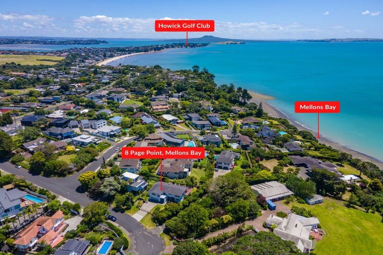 Photo of property in 8 Page Point, Mellons Bay, Auckland, 2014