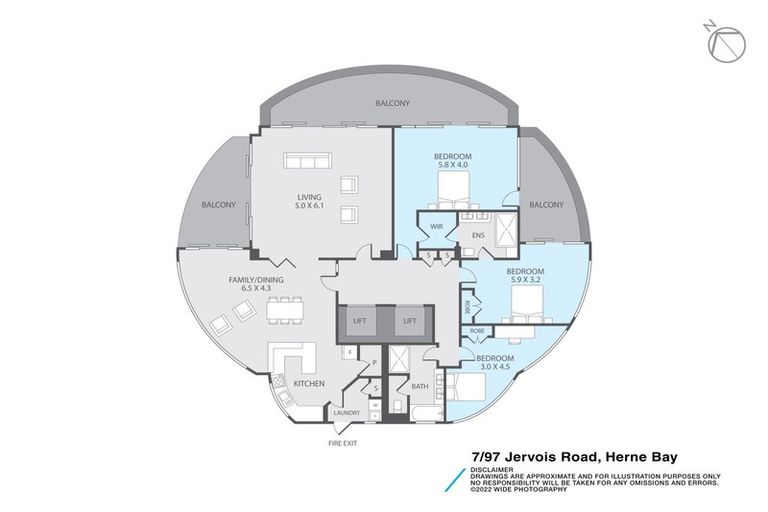 Photo of property in Shangri La Apartments, 7/97 Jervois Road, Herne Bay, Auckland, 1011