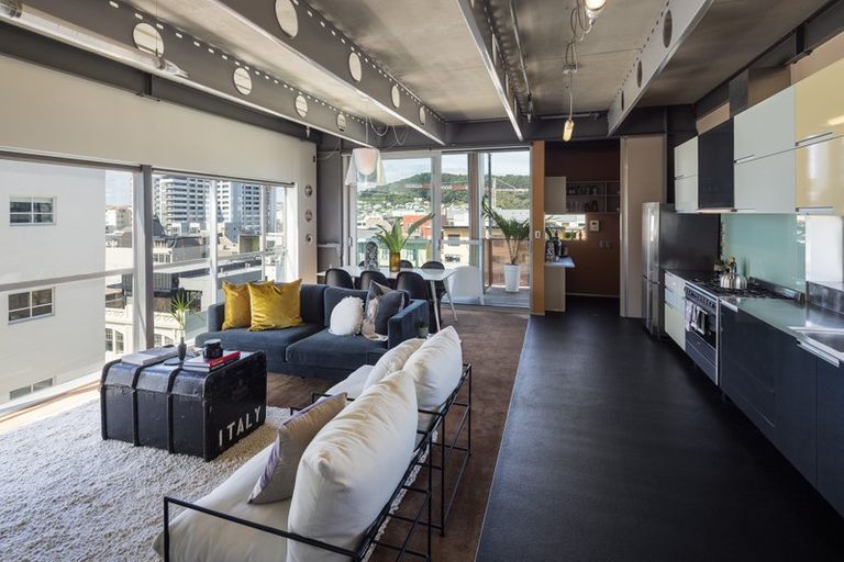 Photo of property in Cubana Apartments, 12/158 Cuba Street, Te Aro, Wellington, 6011