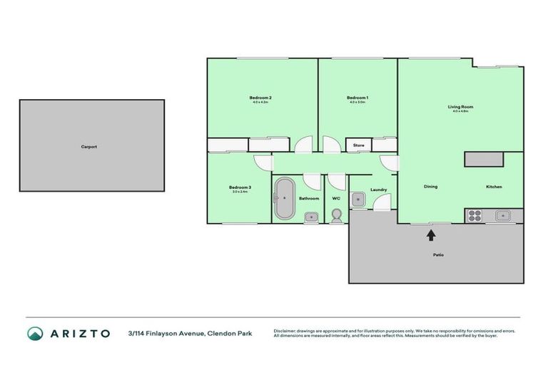 Photo of property in 3/114 Finlayson Avenue, Clendon Park, Auckland, 2103