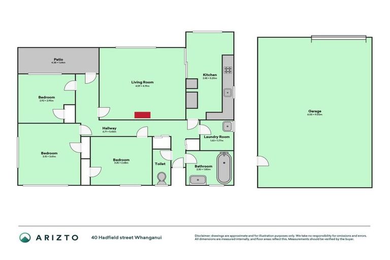 Photo of property in 40 Hadfield Crescent, College Estate, Whanganui, 4500