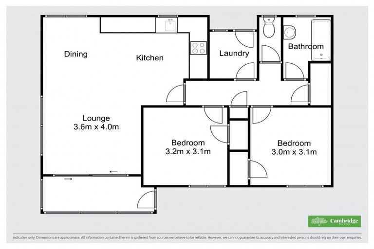 Photo of property in 7a Carlyle Street, Leamington, Cambridge, 3432