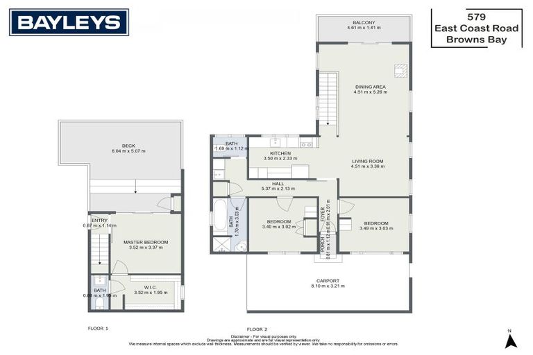 Photo of property in 579 East Coast Road, Browns Bay, Auckland, 0630