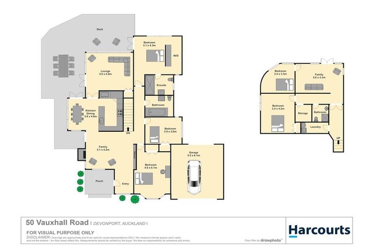 Photo of property in 1/50 Vauxhall Road, Devonport, Auckland, 0624