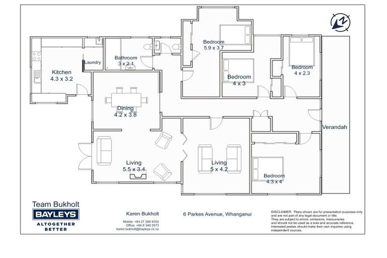 Photo of property in 6 Parkes Avenue, Saint Johns Hill, Whanganui, 4501