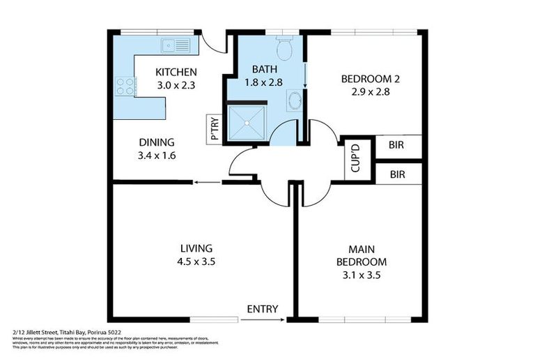 Photo of property in 2/12 Jillett Street, Titahi Bay, Porirua, 5022