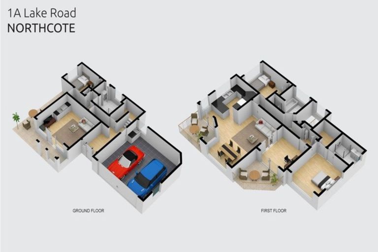 Photo of property in 1a Lake Road, Northcote, Auckland, 0627