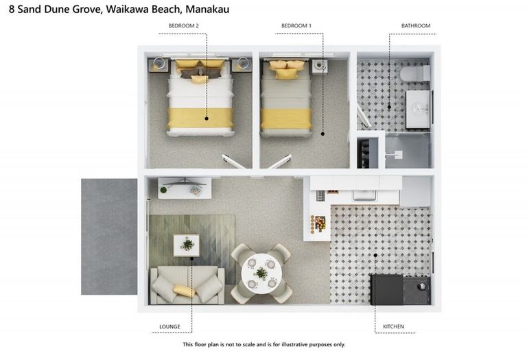 Photo of property in 8 Sand Dune Grove, Waikawa Beach, Manakau, 5573