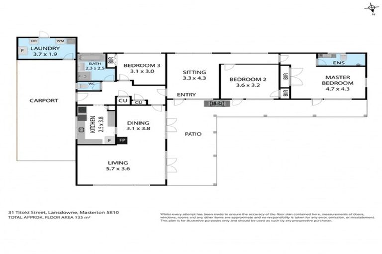Photo of property in 31 Titoki Street, Lansdowne, Masterton, 5810