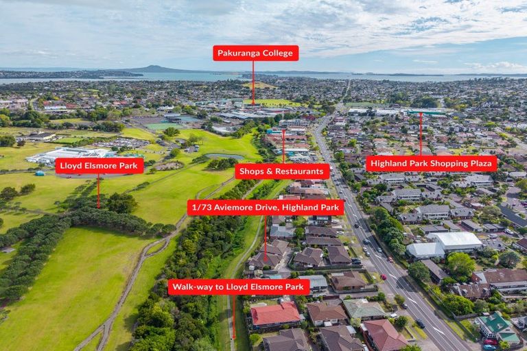 Photo of property in 1/73 Aviemore Drive, Highland Park, Auckland, 2010