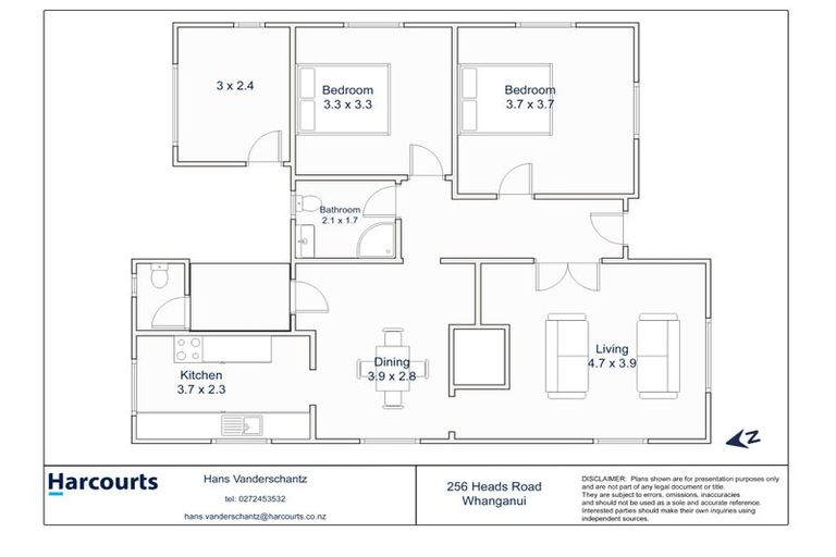 Photo of property in 256 Heads Road, Gonville, Whanganui, 4501