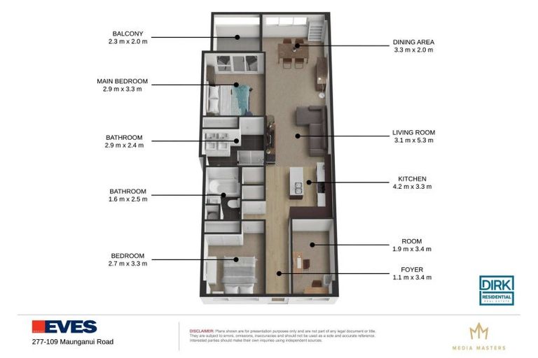 Photo of property in Mooring Apartments, 109/277 Maunganui Road, Mount Maunganui, 3116